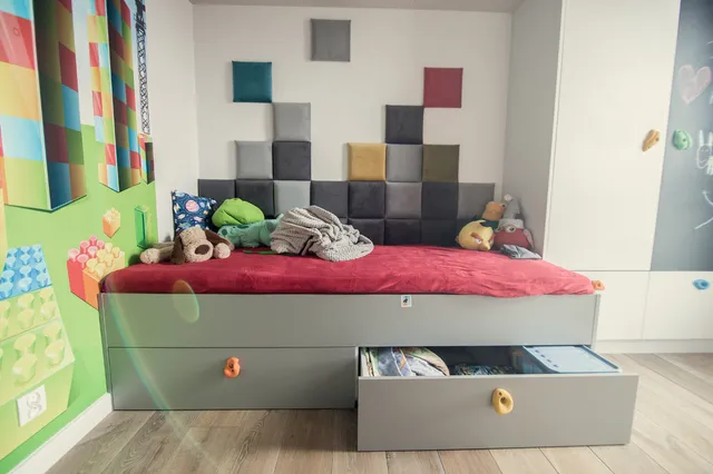 Łóżko dziecięce na wymiar — realizacja MebleSystem